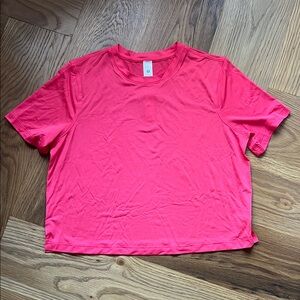 [lululemon] ultralight waist-length t-shirt, glaze pink, sz 6